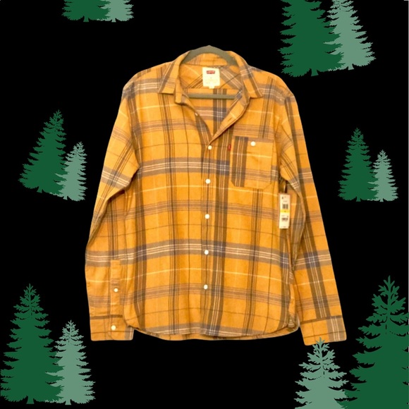 Levi's Other - Levi’s NWT mustard/gray flannel
